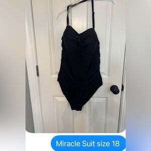 Miraclesuit Women’s Black Swimsuit